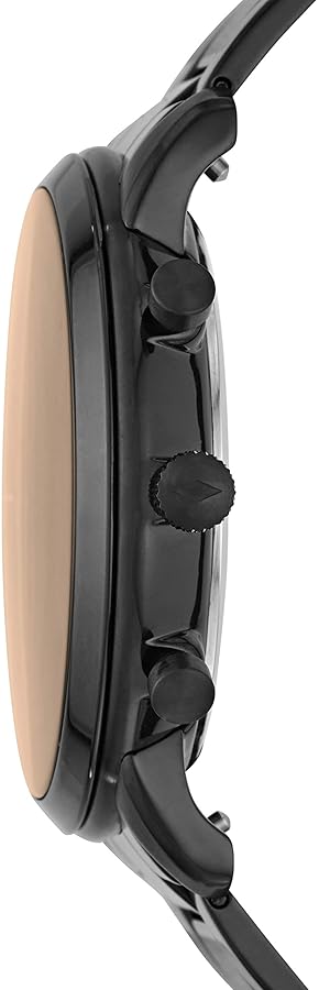 腕時計　フォッシル　fossil fs5525 NEUTRA クロノグラフ ブラック ステンレススチールウォッチ